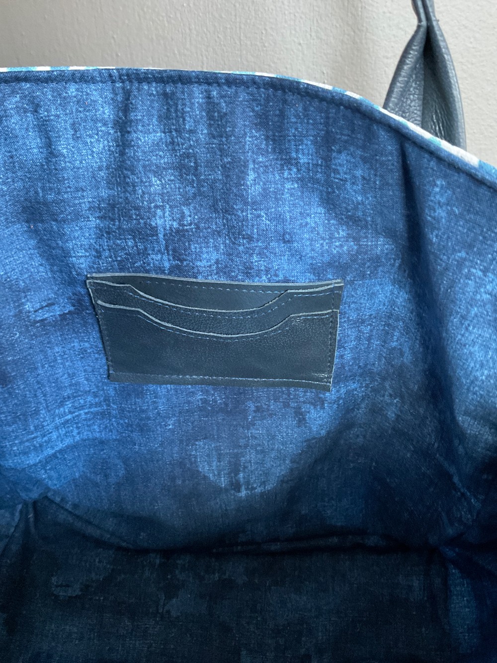 Denim Canvas Tote