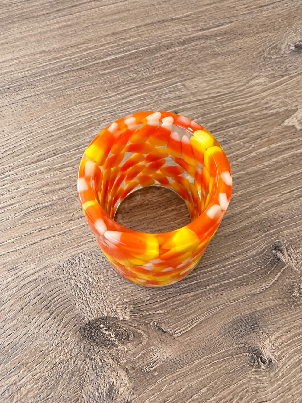 Candy Corn Pencil Holder