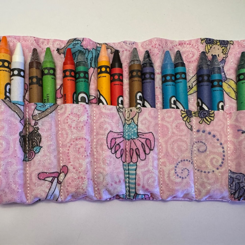 Princess Crayon Roll