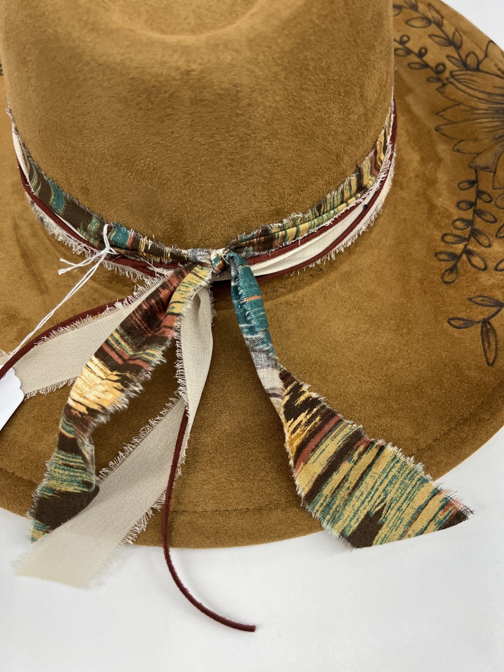 F-Fedora Light Brown Sunflowers