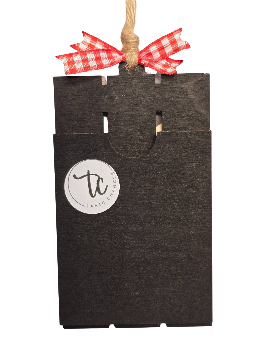 Christmas Tree Gift Card Holder Ornament