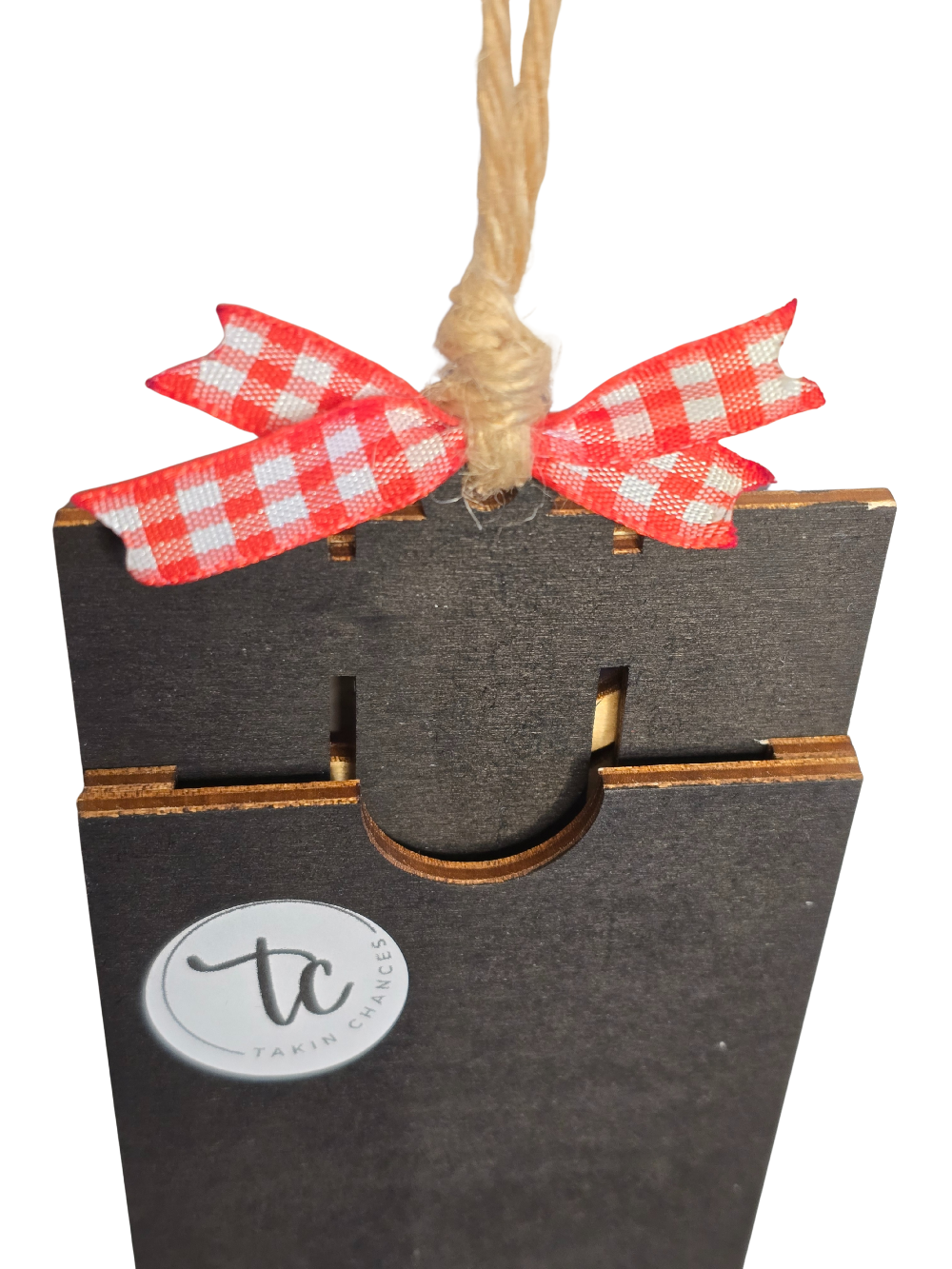 Best Teacher Ever Gift Card Holder Pallet Ornament