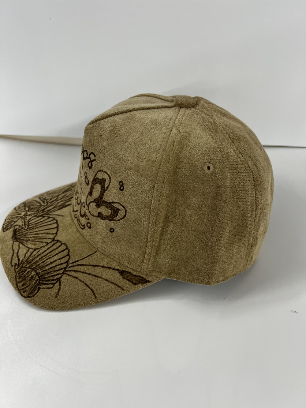 C Vegan Suede Ball Cap Ta n Flip Flops