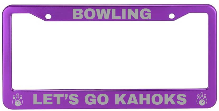 Kahok Band Fundraiser - License Plate
