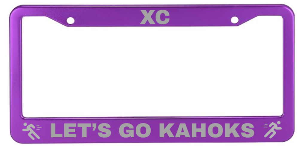 Kahok Band Fundraiser - License Plate