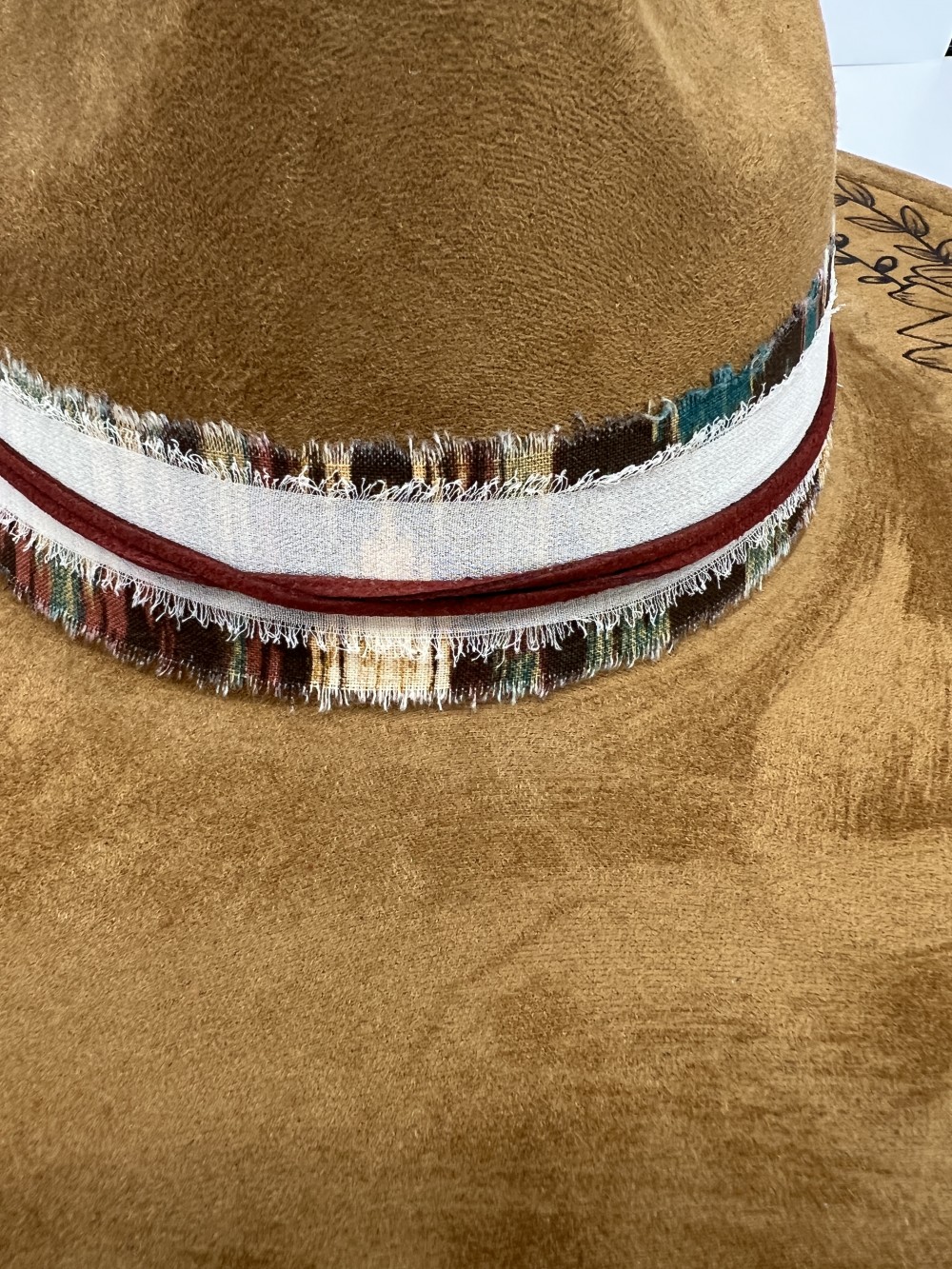 F-Fedora Light Brown Sunflowers