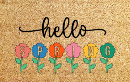 0305 Doormat Paint Party