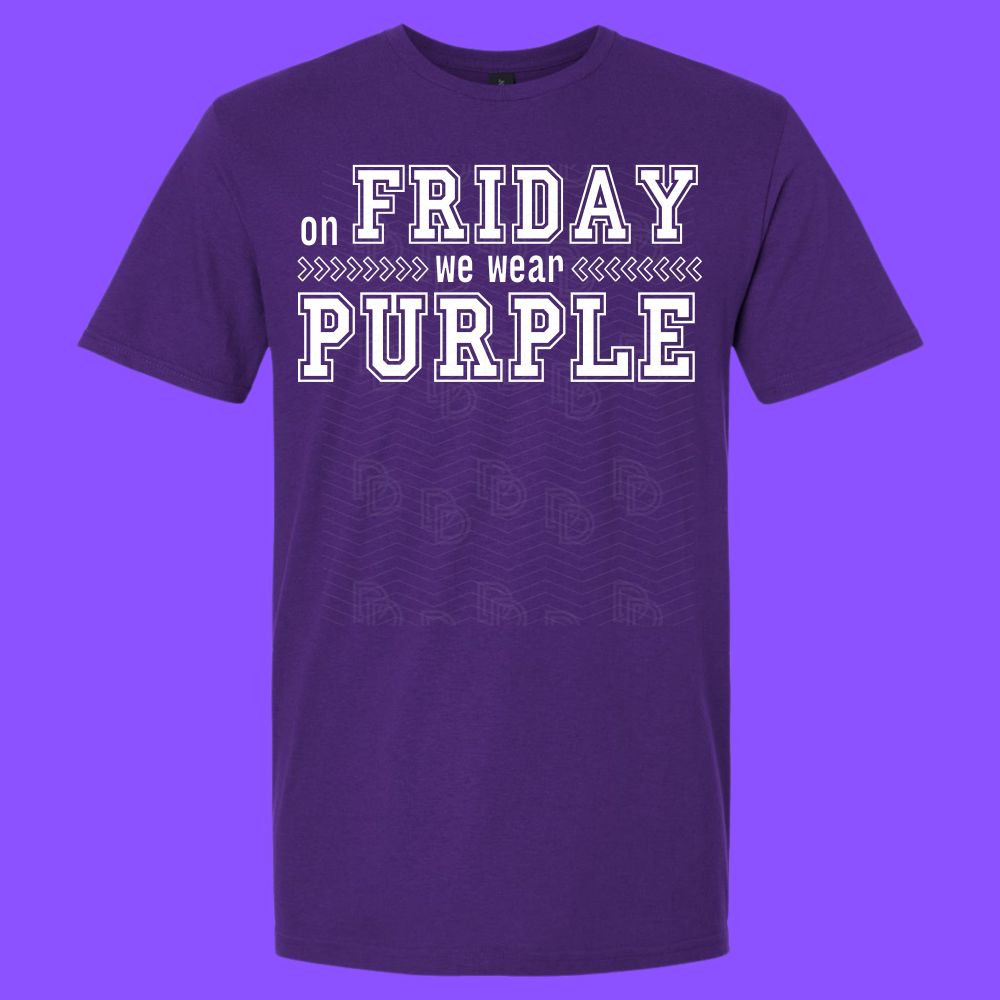Friday We Wear Purple - Adult