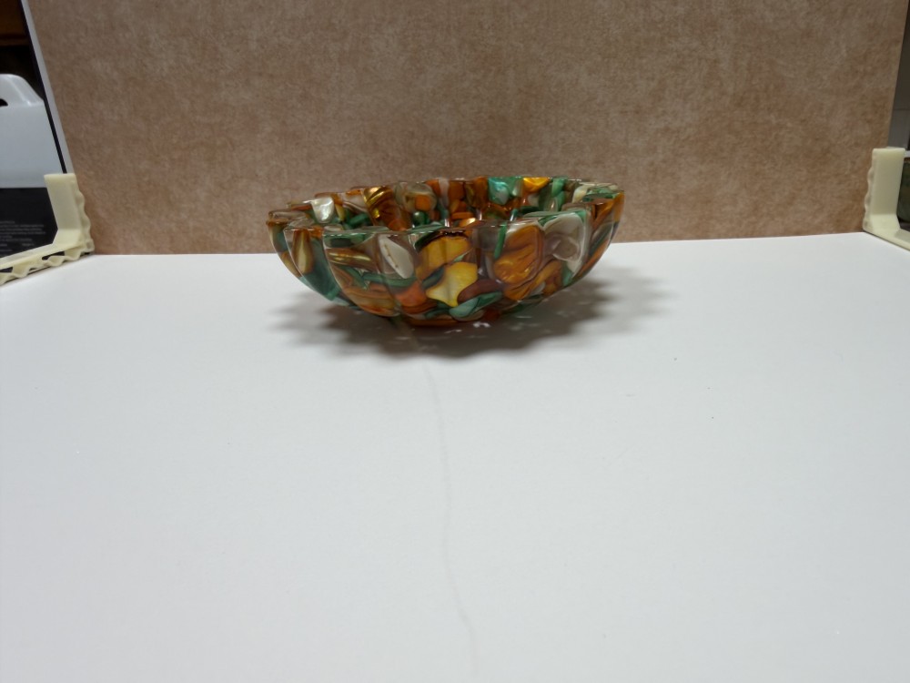 Fluted Fall Shell Bowl