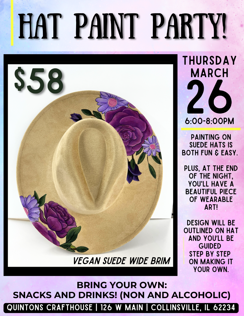 Hat Paint Party 0326