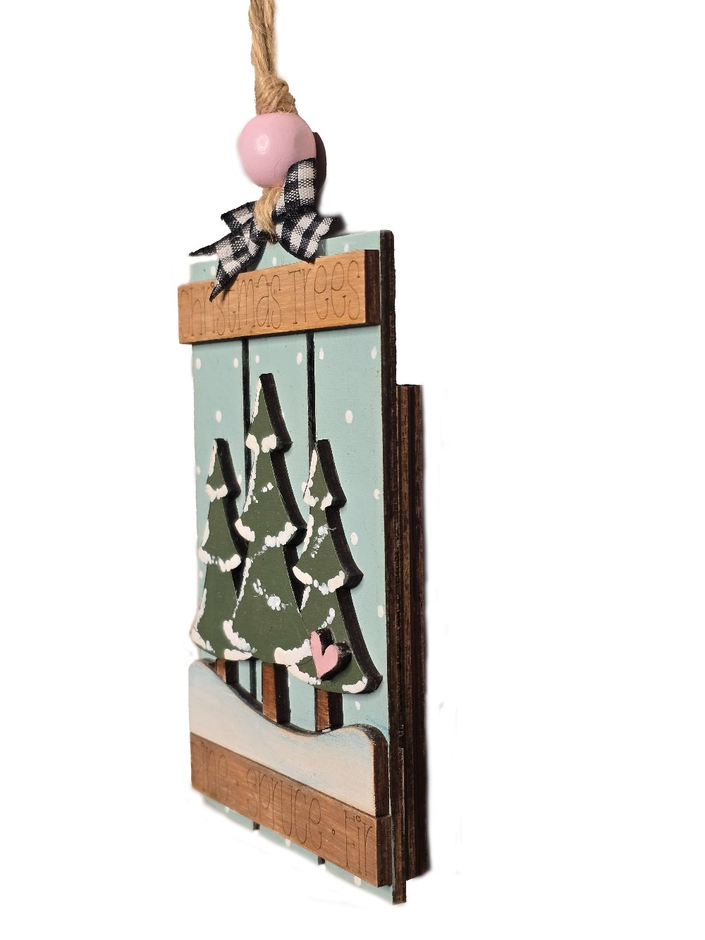 Christmas Tree Gift Card Holder Ornament