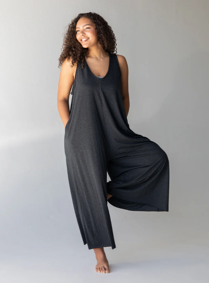 Natural Life Olive Jumpsuit