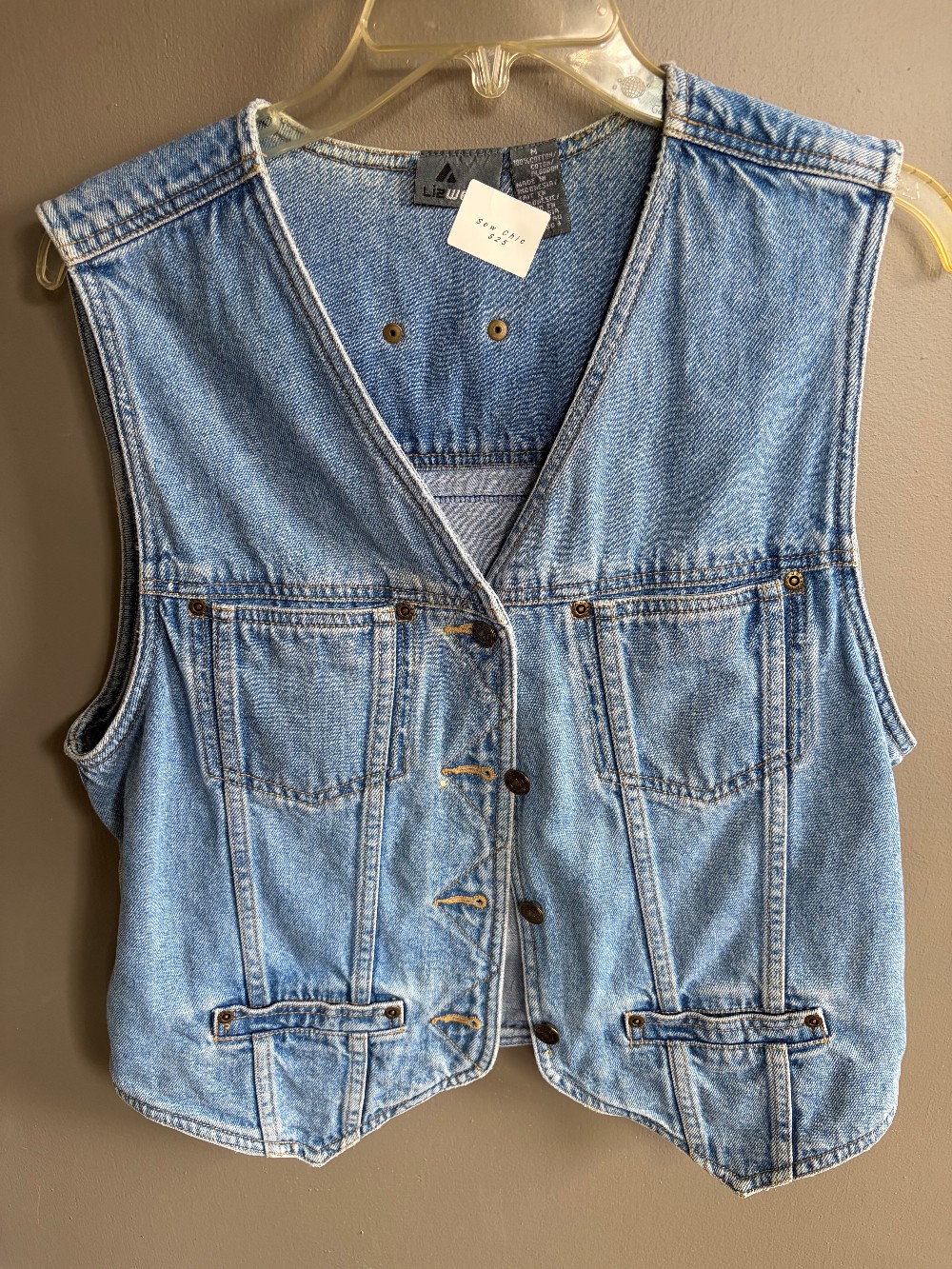 Americana Blue Jean Vest