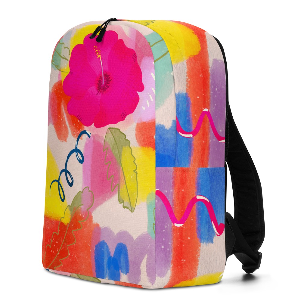 Rio Abstract Floral Backpack
