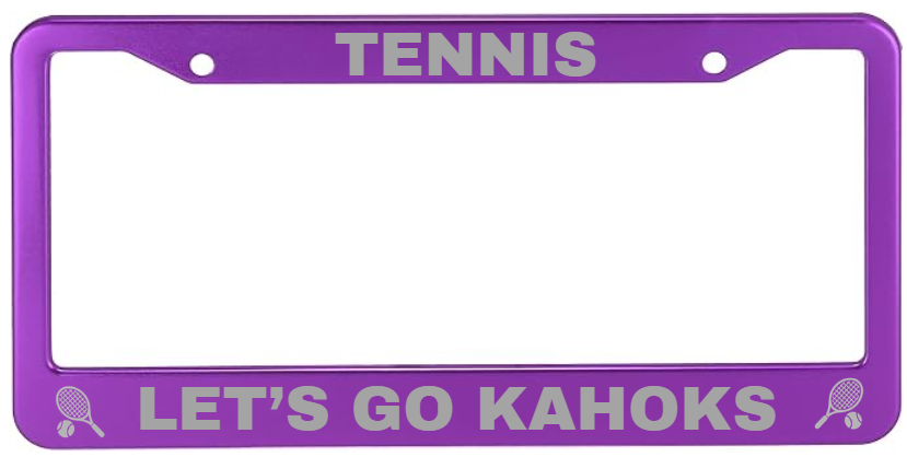 Kahok Band Fundraiser - License Plate