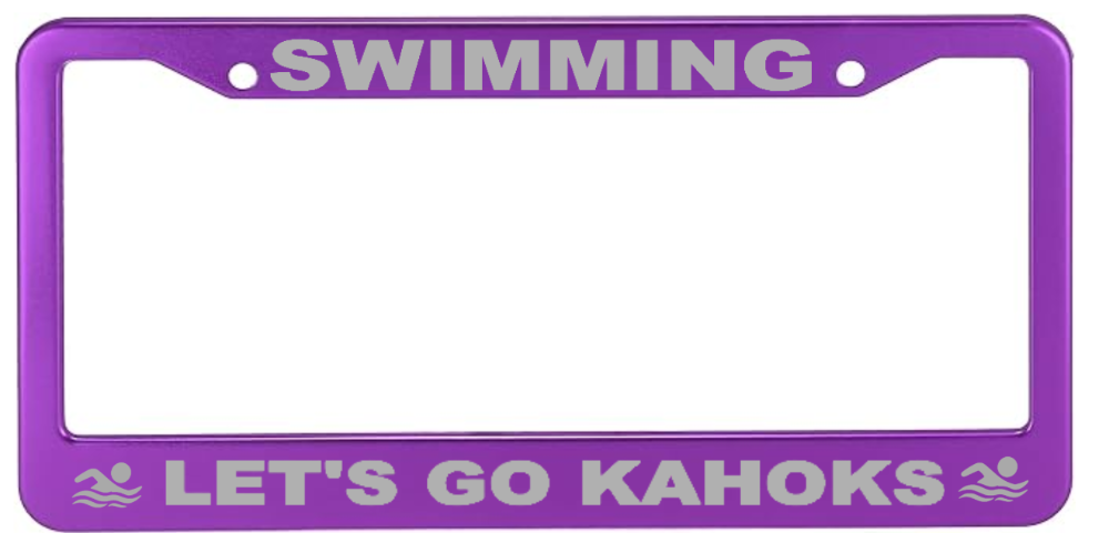 Kahok Band Fundraiser - License Plate