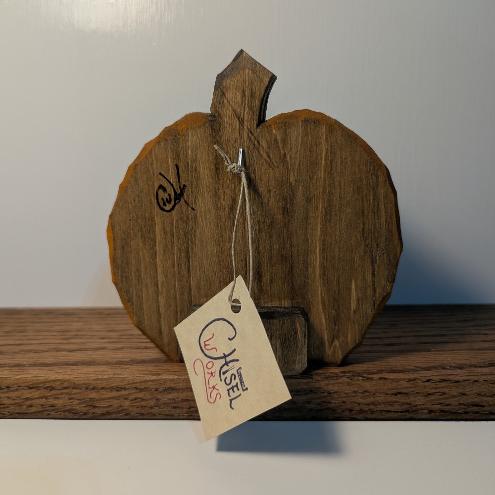 Jack-O-Lantern (Hand-Carved) - Small
