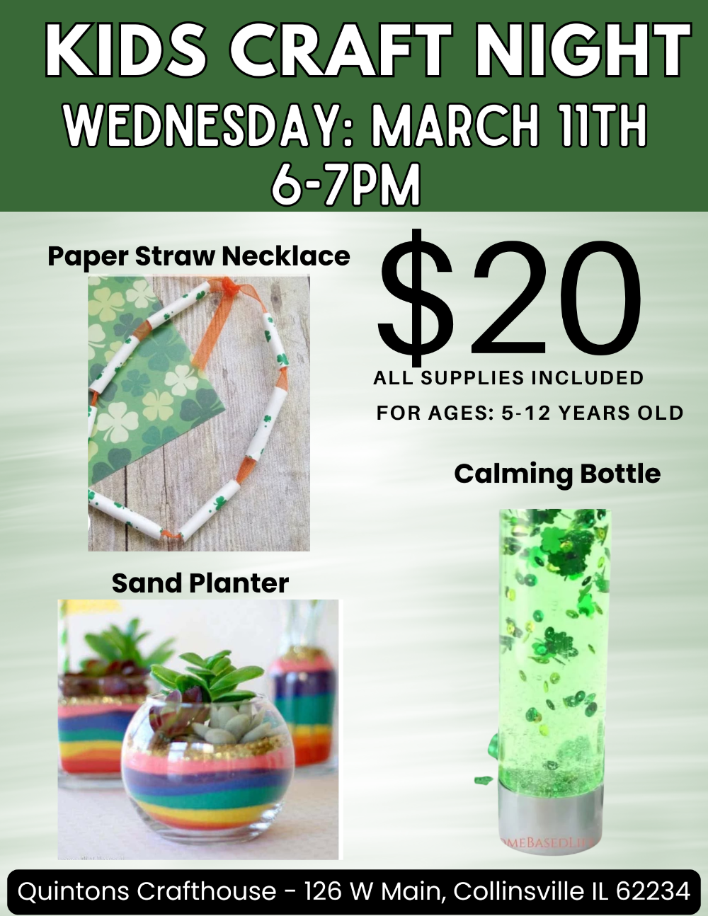 0311 Kids craft night