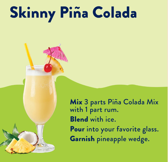 Jordan Syrup -Pina Colada