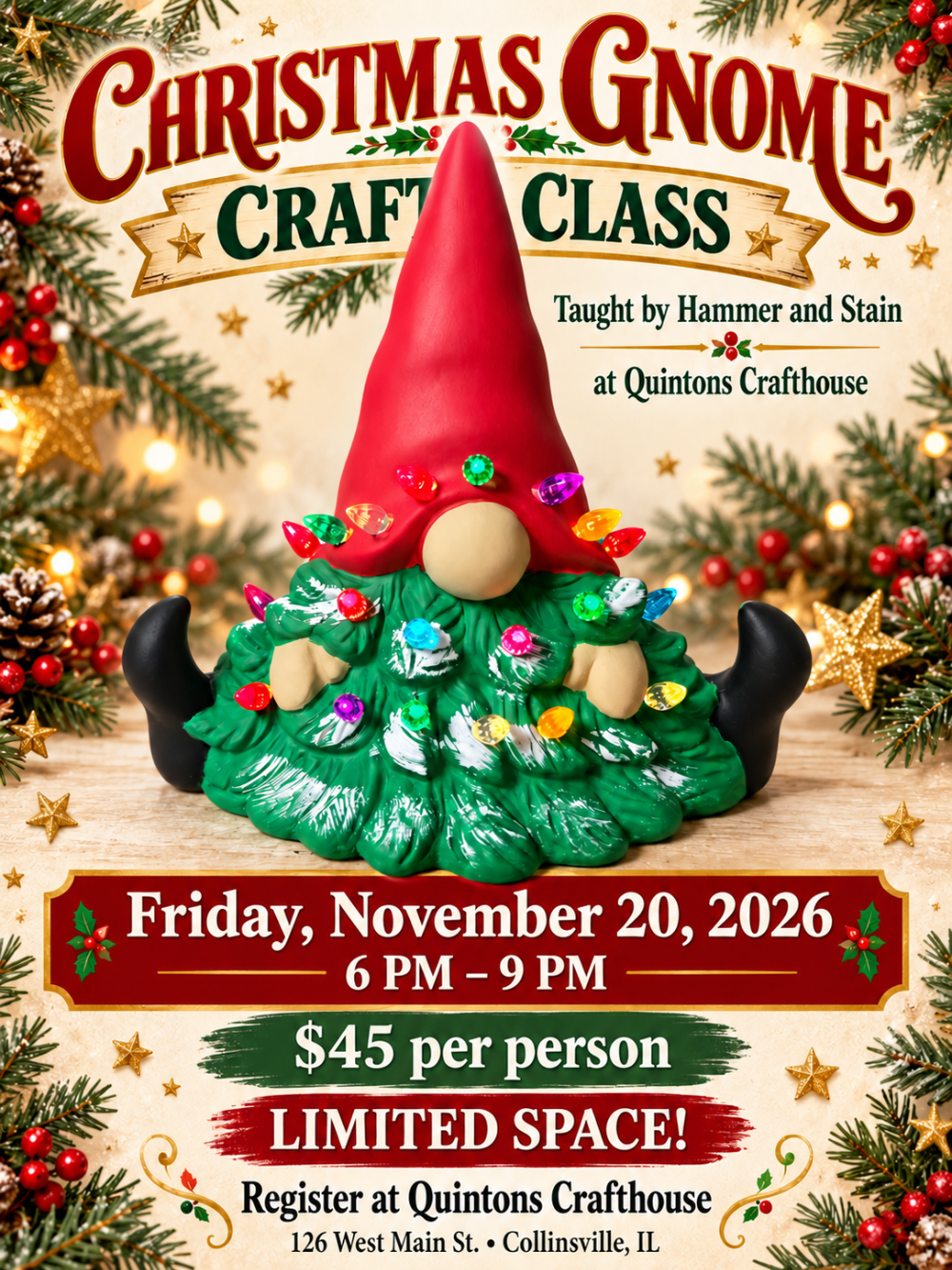 1120 Christmas Gnome