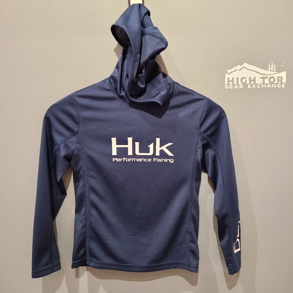Huk Fishing Kid's Icon Performance Hoodie (7/8)