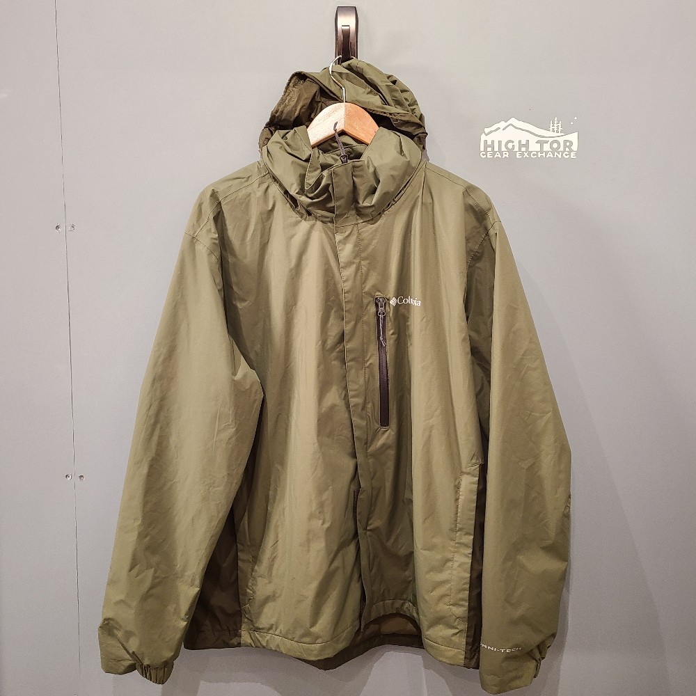 Columbia Men's Pouration II Rain Jacket (XL)