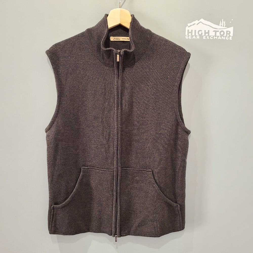 Marurizio Baldassari Men's Brera Virgin Wool Vest (M)