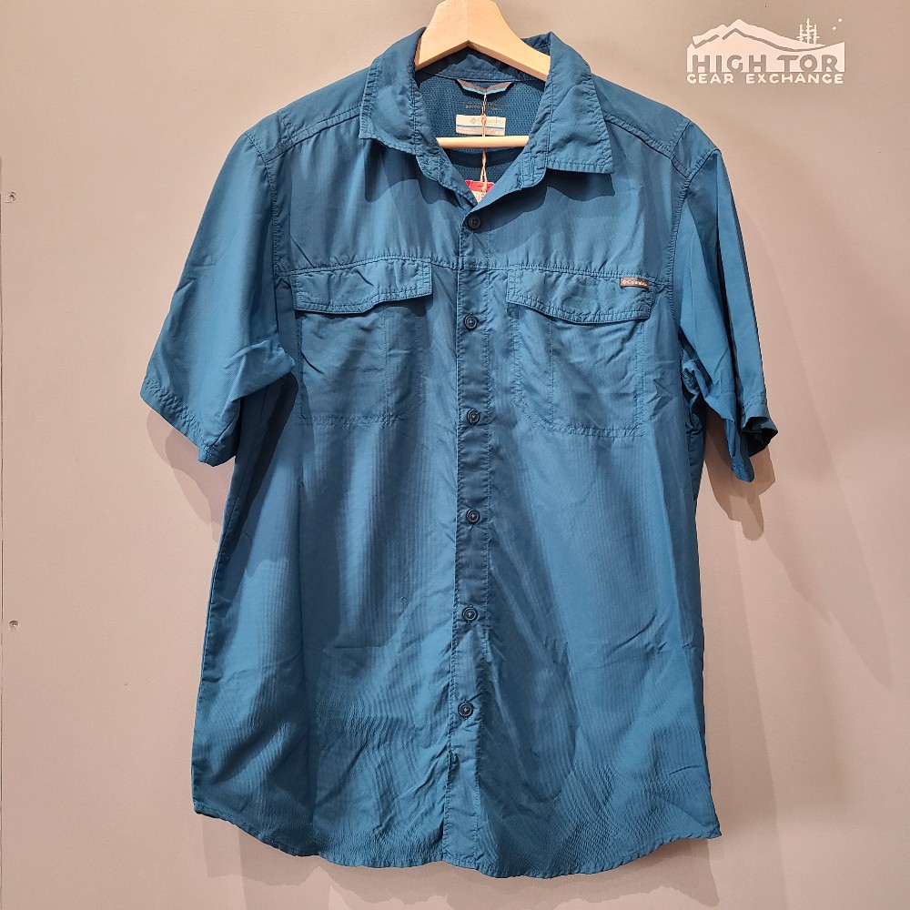 Columbia Men's Omni-Shade SS Button Up Trail Shirt (M)
