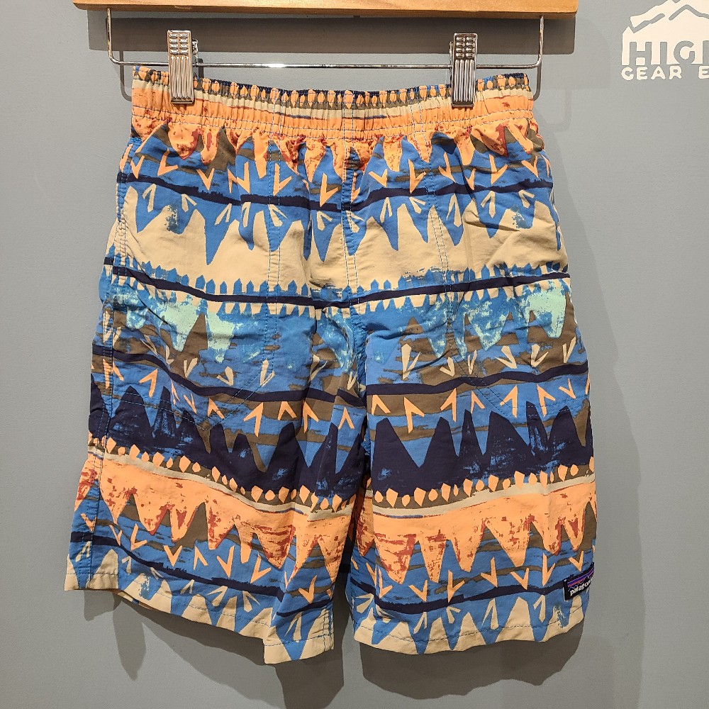 Patagonia Kid's Lined Long Baggies Shorts (12)