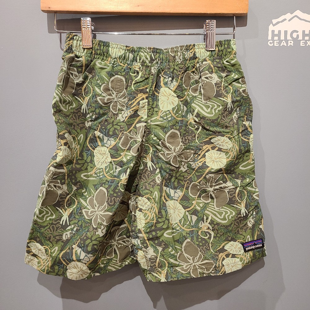 Patagonia Kid's Lined Long Baggies Shorts (12)