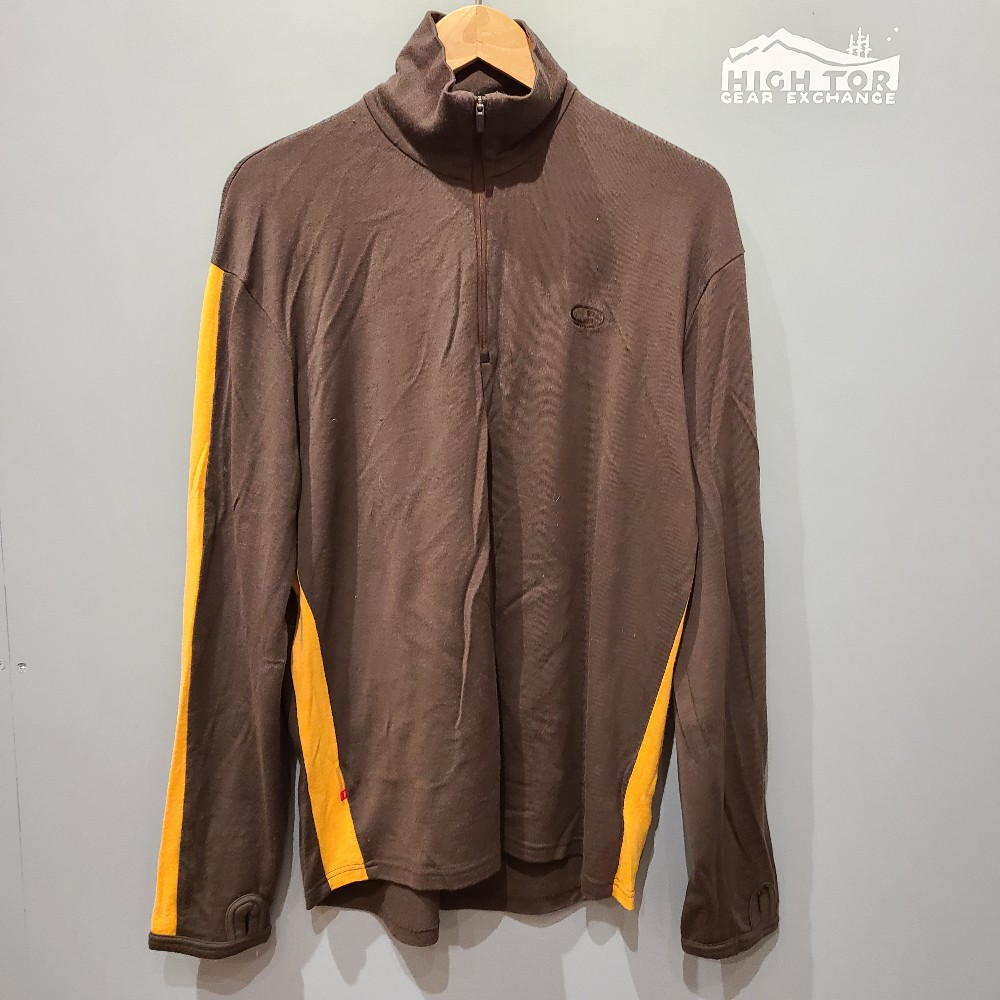 Icebreaker Men's BodyFit 260 Merino 1/4 Zip Pullover (XL)