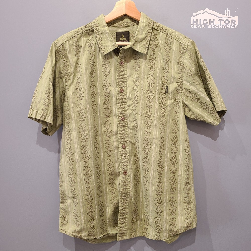 Prana Men's SS Button Up (M)
