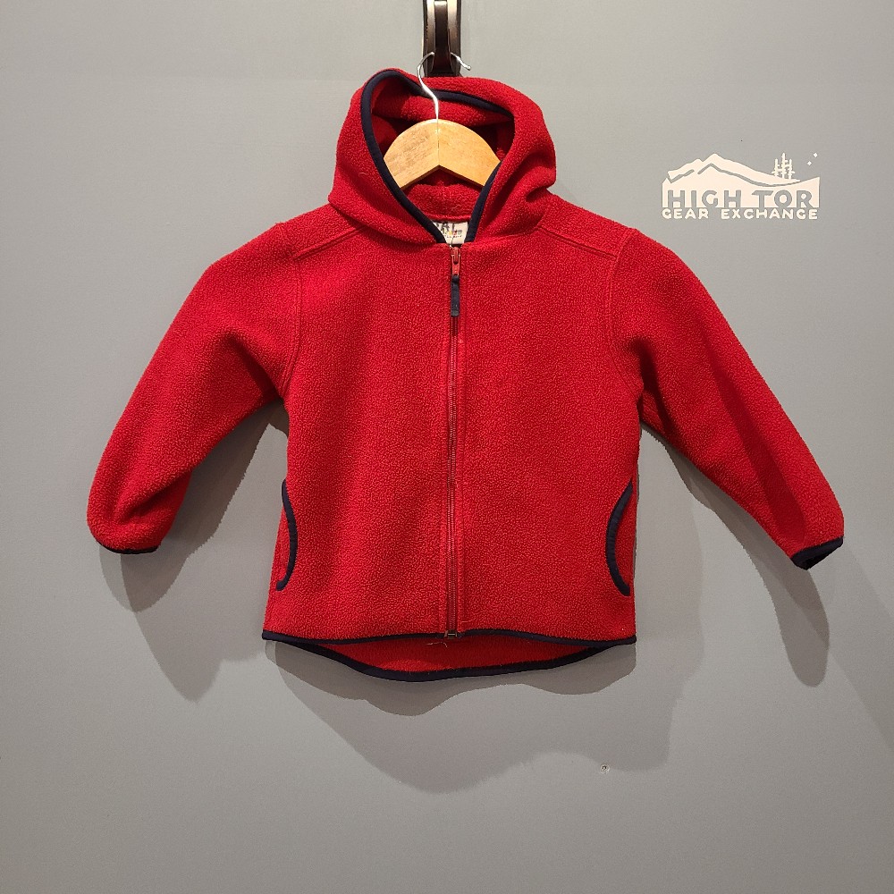 LL Bean Kid's Full Zip Hooded Fleece (4T)
