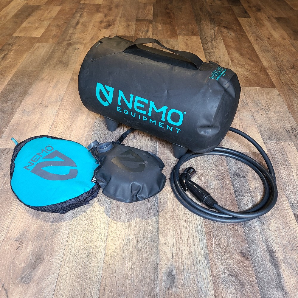 Nemo Portable Helio Pressurized Shower (2.9Gal/11L)