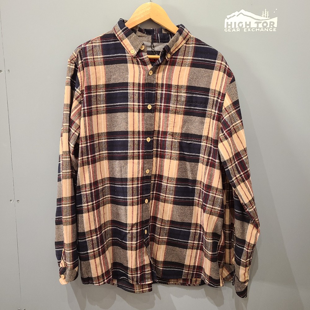 Stoic Men's Button Down Flannel Shirt (XL)