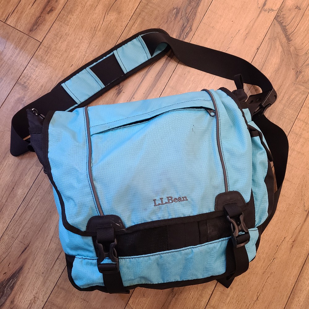LL Bean Messenger Laptop Commuter Bag