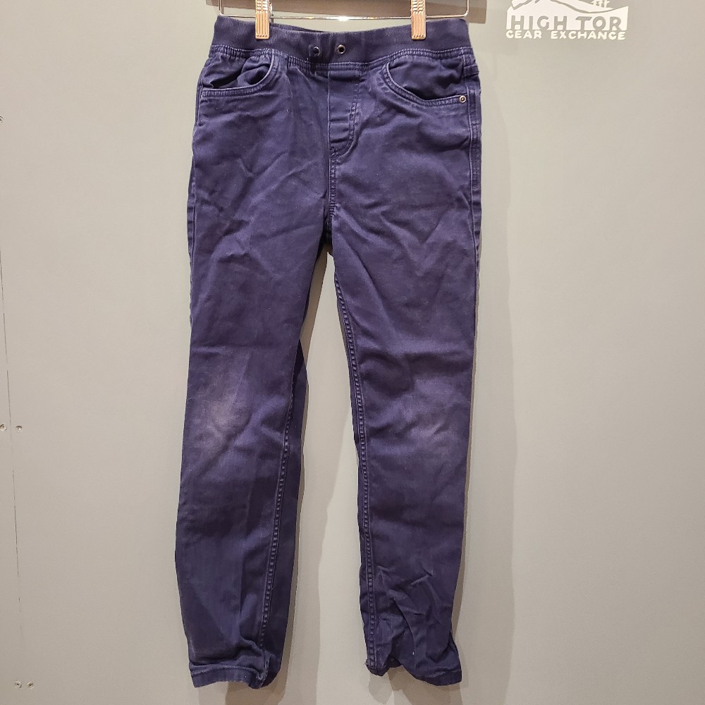 Hanna Anderson Kid's Slim Fit Twill Pull On Pants (12)