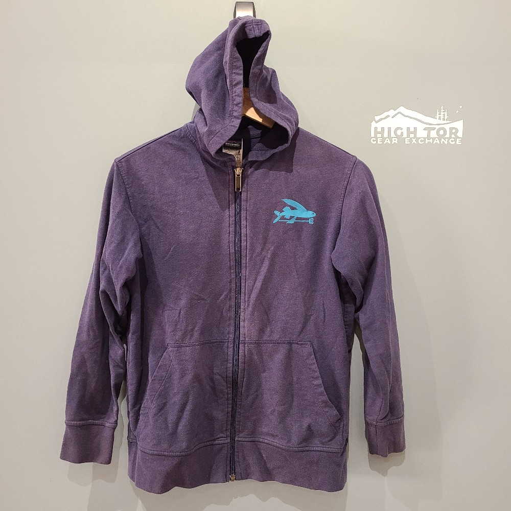 Patagonia Kid's Mwt. Phone Home Full Zip Sweatshirt (10)