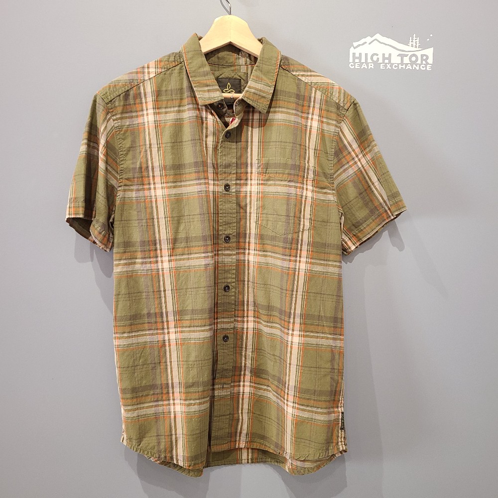 Prana Men's SS Button Up (M)