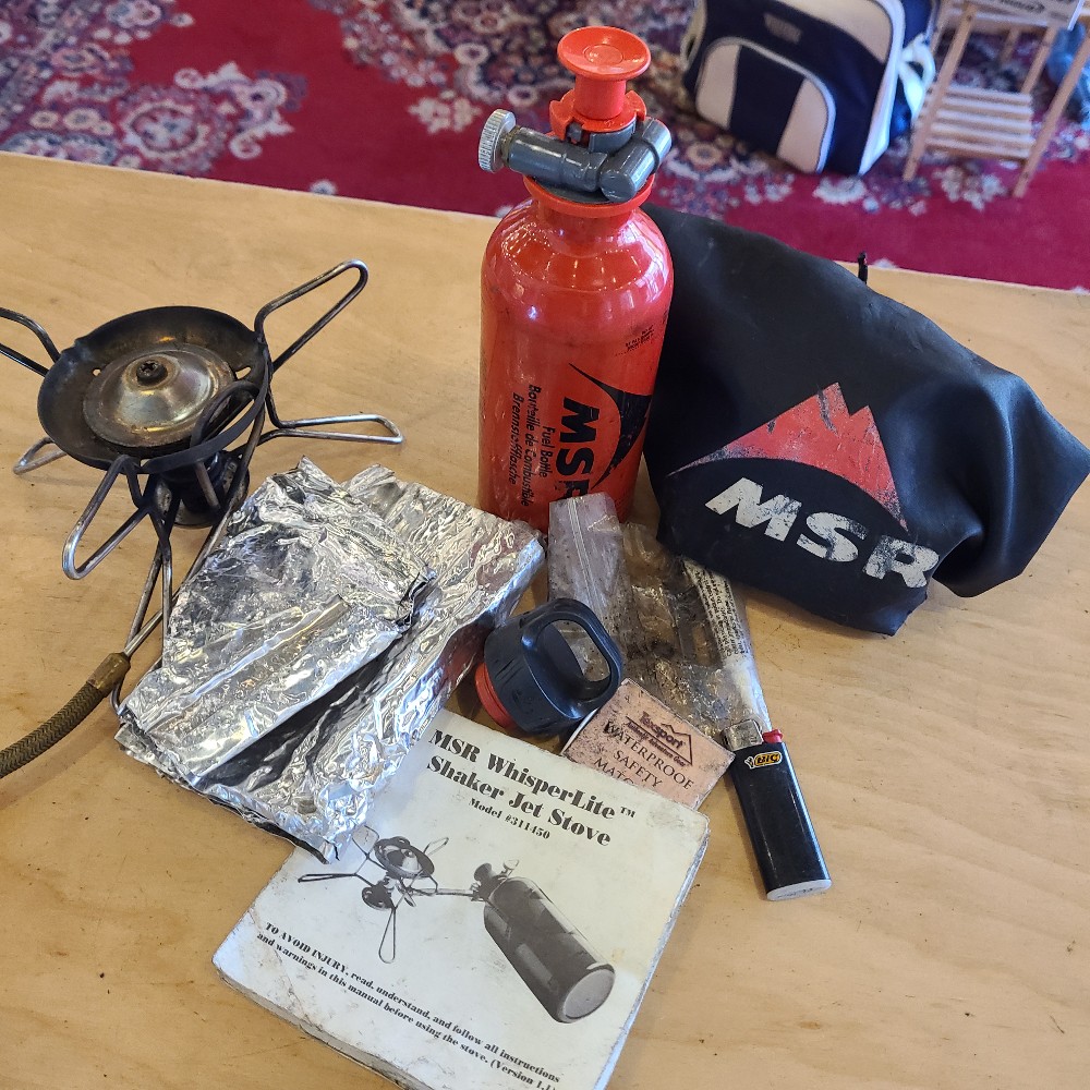 MSR WhisperLite Shaker Jet Stove