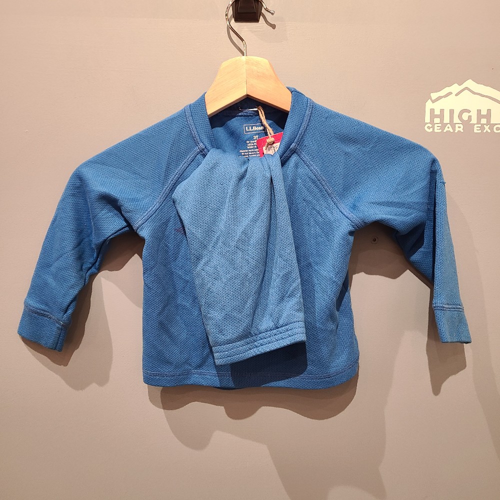 LL Bean Kid's WIcked Warm Baselayer Set (3T)