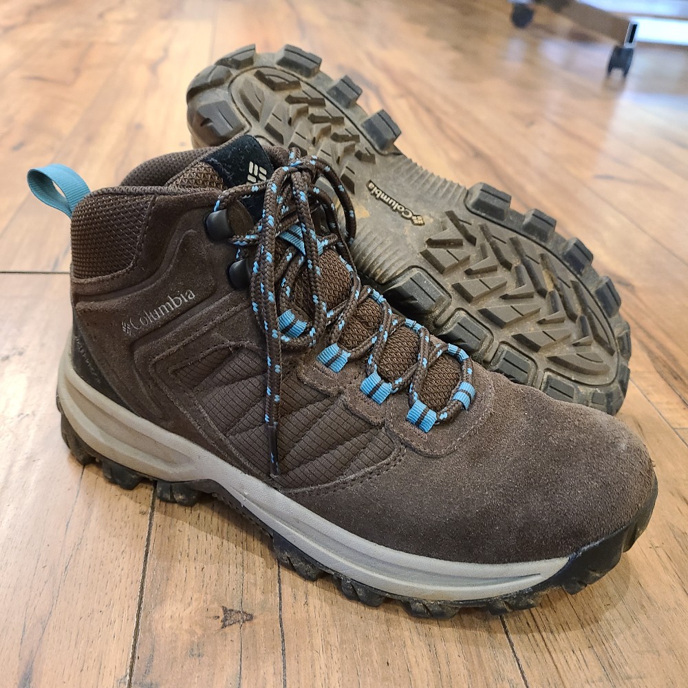 Columbia Women's Transverse Suede Mid Hiking Boots (8)