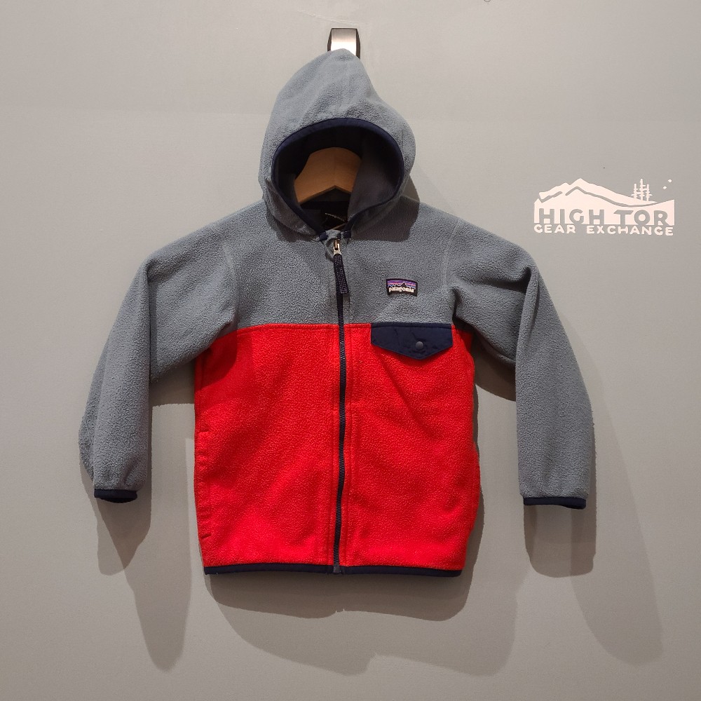 Patagonia Kid's Micro-D Snap-T Full Zip Hoody (4T)