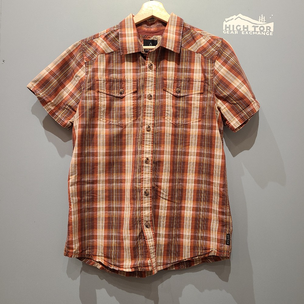 Prana Men's SS Button Up (M)