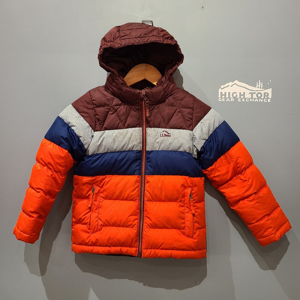 LL Bean Kid's Colorblock Down Jacket (5/6)