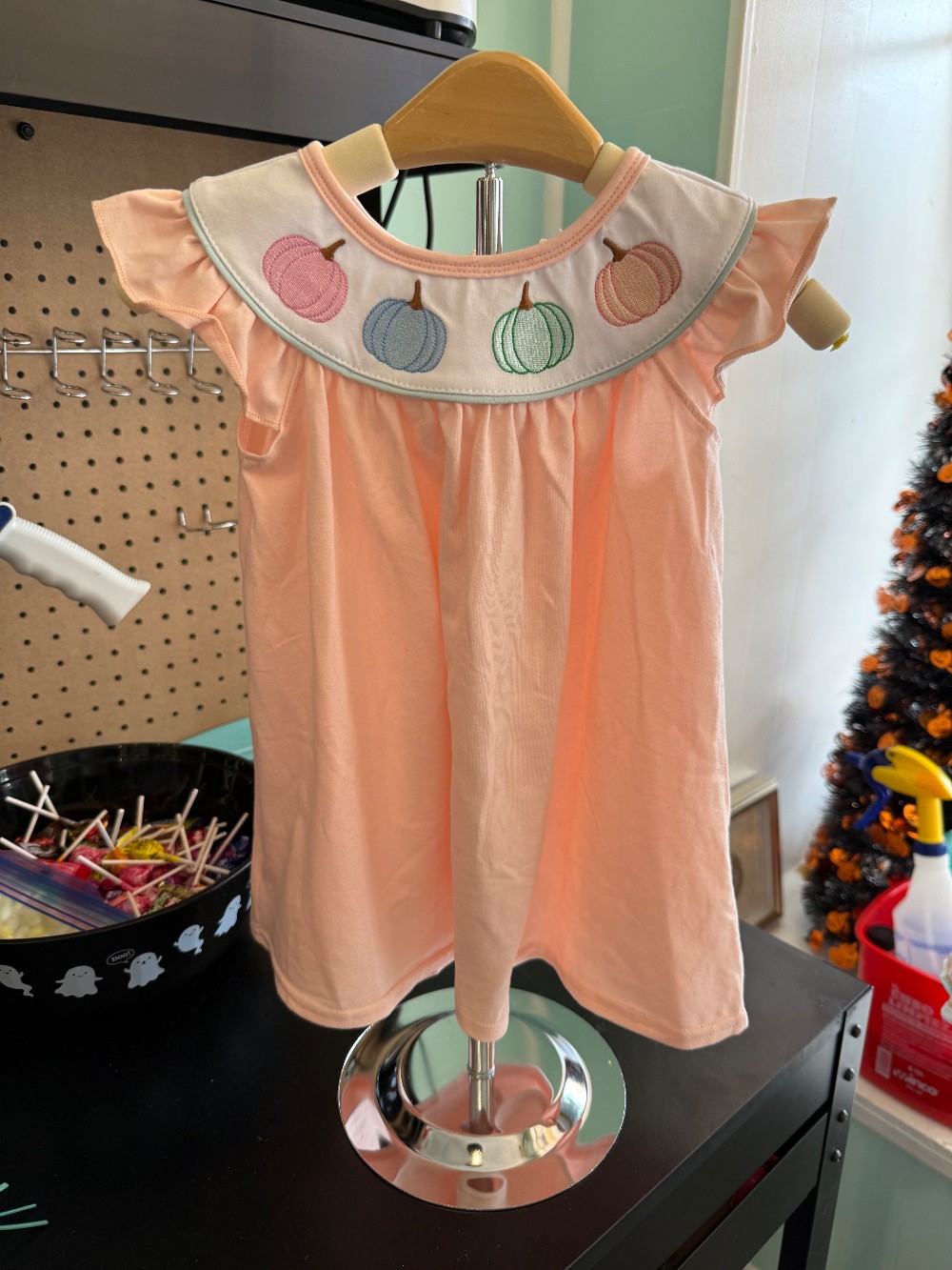 Pink Pumpkin Dress