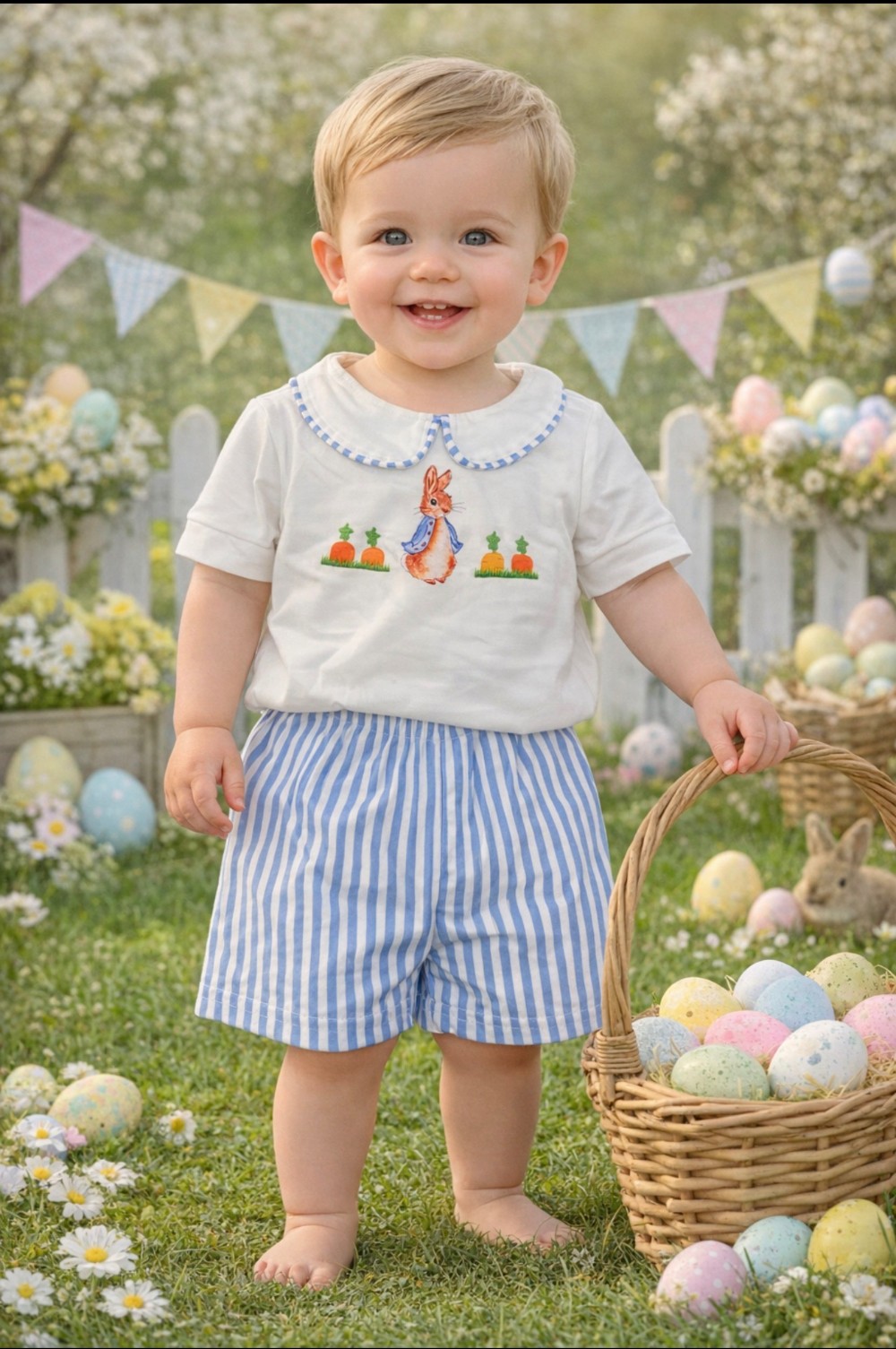 Easter Shorts w/Carrots