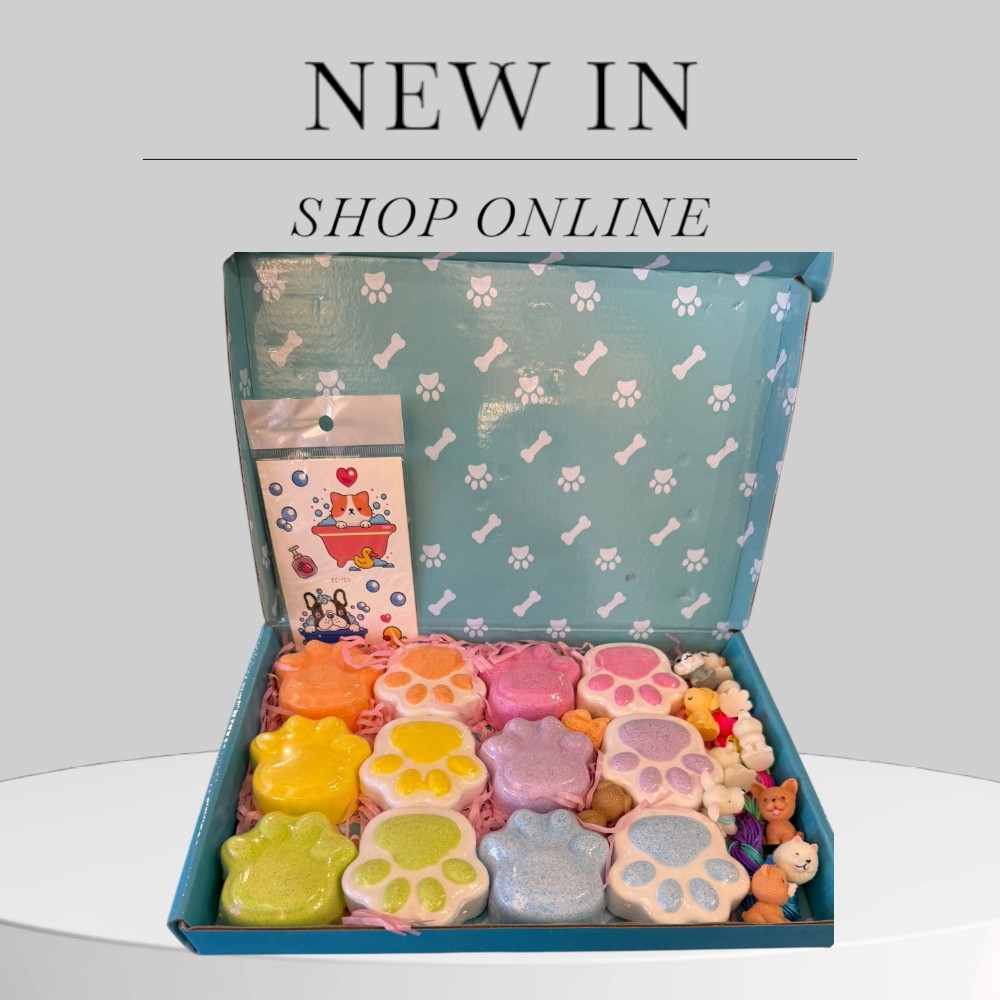Dog Print Bath Bombs