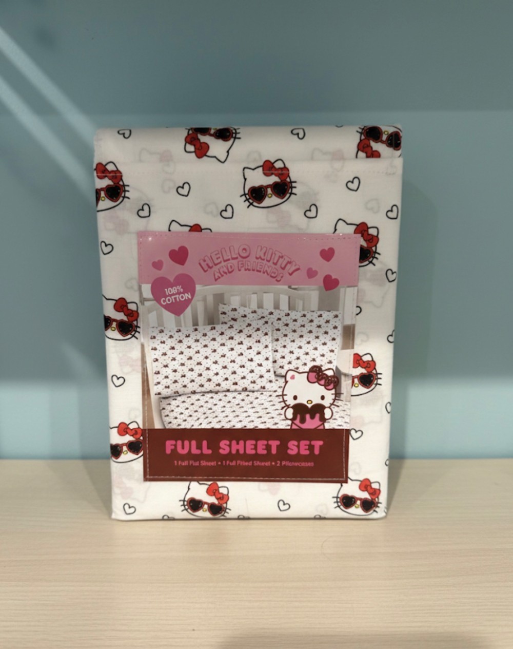 Hello Kitty Full Size Sheet Set