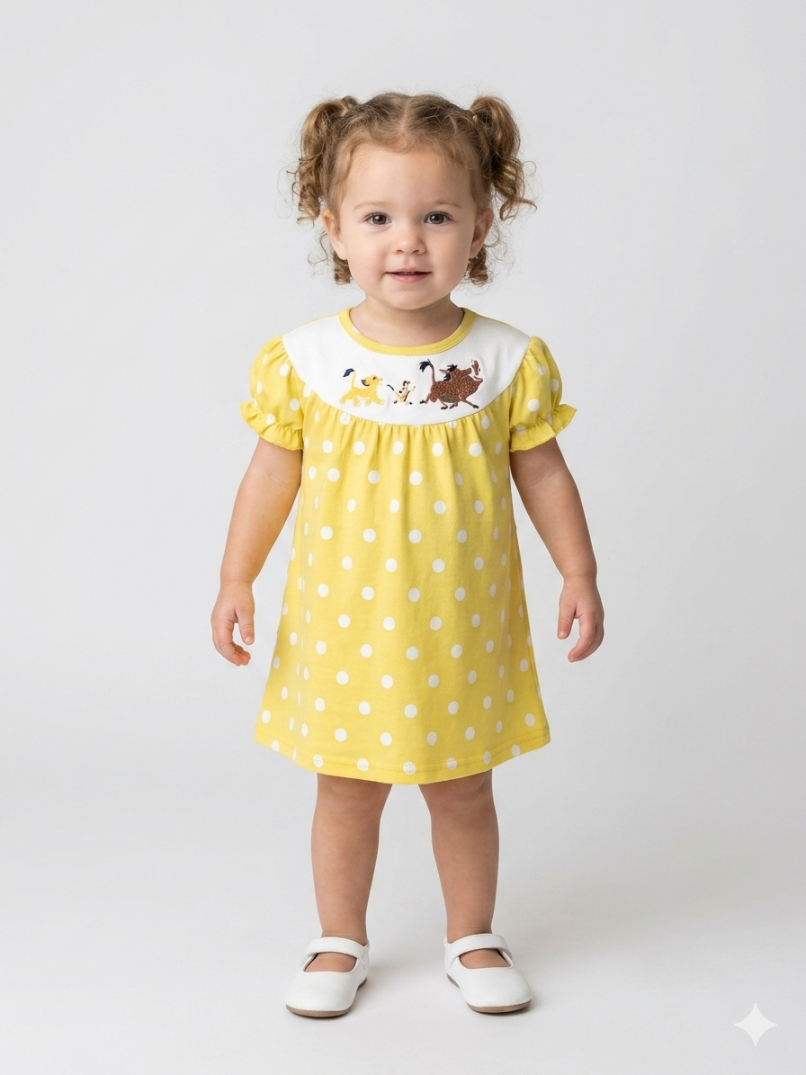 Lion Yellow Dress